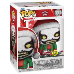 Funko Funko Pop WWE The Fiend Bray Wyatt (Christmas) Phosphorescent Limitée