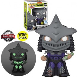 Funko Pop N°1140 Movies TMNT Les Tortues Ninja Shredder with weapon Phosphorescent Edition Limitée
