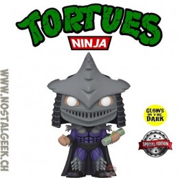 Funko Pop N°1140 Movies TMNT Les Tortues Ninja Shredder with weapon Phosphorescent Edition Limitée