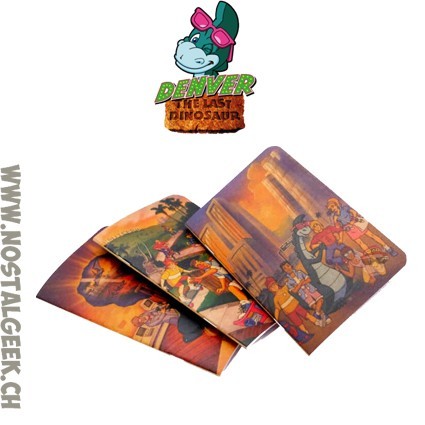 Denver the last Dinosaur set of 3 notebooks 48 pages