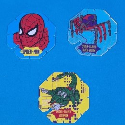 Marvel Spider-Man set of 3 Flying caps second hand (Loose)