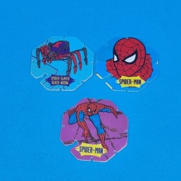 Marvel Spider-Man set of 3 Flying caps second hand (Loose).