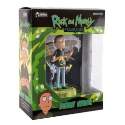 Rick And Morty Jerry Smith Figurine 1:16 avec Magazine