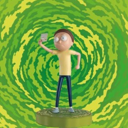 Rick And Morty 1:16 Morty Smith + Magazine Metallic Resin figure