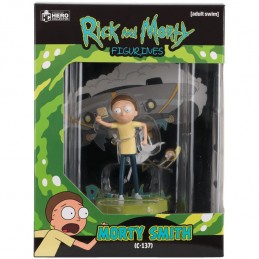 Rick And Morty Morty Smith Figurine 1:16 + Magazine