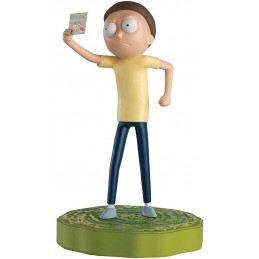 Rick And Morty 1:16 Morty Smith + Magazine Metallic Resin figure