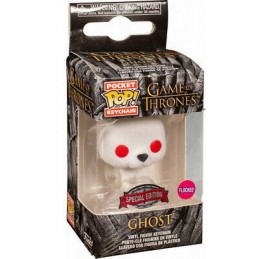 Funko Funko Pop Pocket Game of Thrones Ghost Flocked Edition Limitée