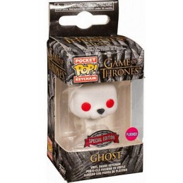 Funko Funko Pop Pocket Game of Thrones Ghost Flocked Exclusive Vinyl Figure