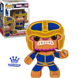 Funko Funko Pop Marvel Holiday Gingerbread Thanos Edition Limitée