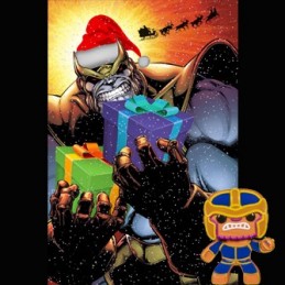 Funko Funko Pop Marvel Holiday Gingerbread Thanos Vinyl Figure