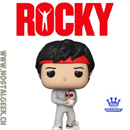 Figurine Funko Pop Rocky 45ème Anniversaire Rocky Balboa with Chick