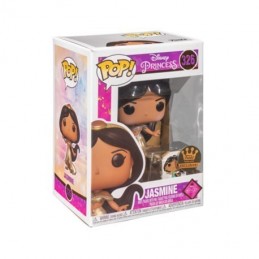 Funko Pop N°326 Disney Ultimate Princess Aladdin Jasmine (Gold) mit Pin Exclusive Vinyl Figure