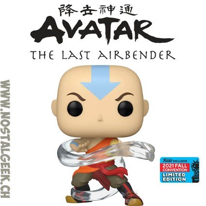 Funko Funko Pop ECCC 2021 Avatar the last Airbender Aang Edition Limitée