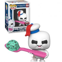 Funko Pop N°940 Ghostbuster Afterlife Mini Puft (with Ice Cream Scoop) Edition Limitée