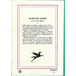 Bibliothèque Rose Alice en Safari Pre-owned book Bibliothèque Verte