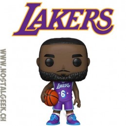 Funko Funko Pop Basketball NBA LeBron James Purple No. 6 Vinyl Figure