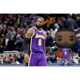 Funko Pop N°127 Basketball NBA LeBron James Purple No. 6 Vinyl Figure