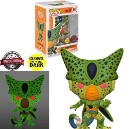 Funko Funko Pop Dragon Ball Z Cell (First Form) Phosphorescent Edition Limitée