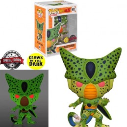 Funko Funko Pop Dragon Ball Z Cell (First Form) GITD Exclusive Vinyl Figure