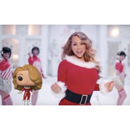 Funko Pop Rocks Mariah Carey Christmas (Diamond Collection) Exclusive Vinyl Figure