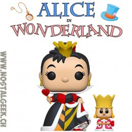 Funko Funko Pop! Disney Alice aux Pays Des Merveilles Queen Of Hearts (With King)