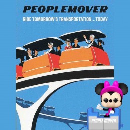 Funko Funko Pop Disney Minnie Mouse on the Peoplemover Vaulted