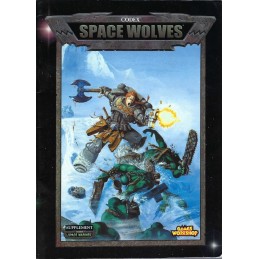 Warhammer 40000 Space Wolves Used Codex book Games Workshop