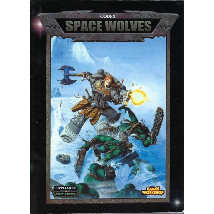 Warhammer 40000 Space Wolves Used Codex book Games Workshop