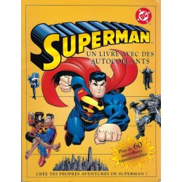 DC Superman Sticker Book Livre d'occasion.