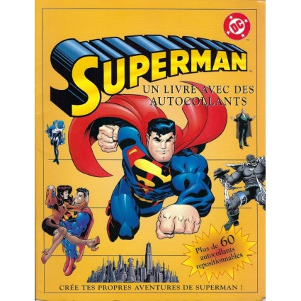 DC Superman Sticker Book Livre d'occasion.