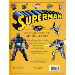 DC Superman Sticker Book Used book.