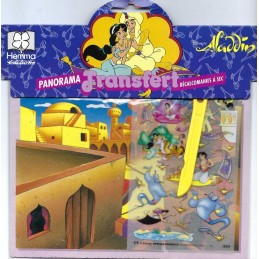 Disney Aladdin Panorama Transfert Décalcomanies à sec Used book