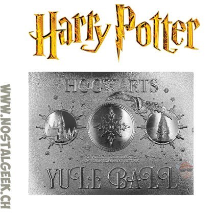 Harry Potter Yule Ball invitation Replica 999 silver plated Limited Edition