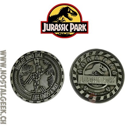 Jurassic Park M. ADN Collector's Limited Edition Coin