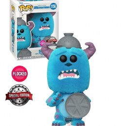 Funko Funko Pop Disney Monster's Inc 20th Sulley (With Trash Lid) Flocked Exclusive Vinyl Figure