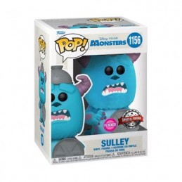 Funko Funko Pop Disney Monster's Inc 20th Sulley (With Trash Lid) Flocked Exclusive Vinyl Figure