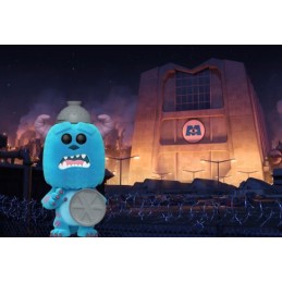 Funko Funko Pop Disney Monster's Inc 20th Sulley (With Trash Lid) Flocked Edition Limitée