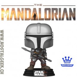 The Mandalorian with Beskar Staff Exclusive Vinyl Figure
