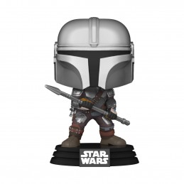 Funko Pop N°479 Star Wars The Mandalorian with Beskar Staff Edition Limitée