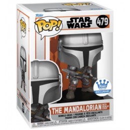 Funko Pop N°479 Star Wars The Mandalorian with Beskar Staff Edition Limitée