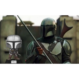 Funko Pop N°479 Star Wars The Mandalorian with Beskar Staff Edition Limitée