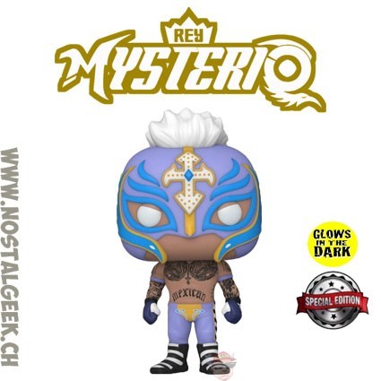 Funko Funko Pop WWE Rey Mysterio Phosphorescent Edition Limitée