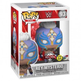 Funko Funko Pop WWE Rey Mysterio Phosphorescent Edition Limitée