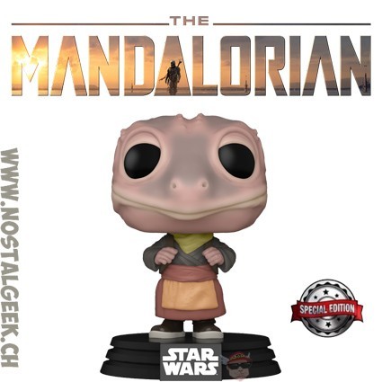 Funko Funko Pop Star Wars The Mandalorian Frog Lady Edition Limitée