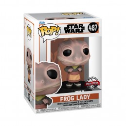 Funko Funko Pop Star Wars The Mandalorian Frog Lady Edition Limitée