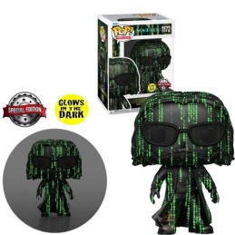 Funko Funko Pop Movie The Matrix Resurrections Neo In The Matrix Phosphorescent Edition Limitée