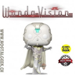 Funko Funko Pop Marvel Wandavision The Vision Phosphorescent Edition Limitée