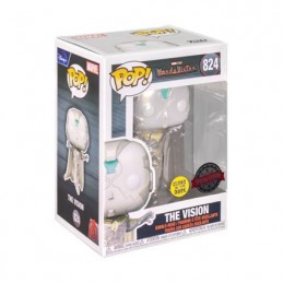 Funko Funko Pop Marvel Wandavision The Vision Phosphorescent Edition Limitée