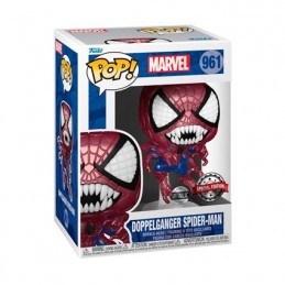 Funko Funko Pop Marvel Spider-Man Doppelganger Spider-Man (Metallic) Exclusive Vinyl Figure