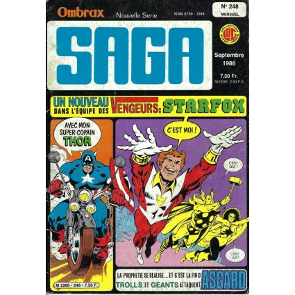 Ombrax Saga N 248 Used book